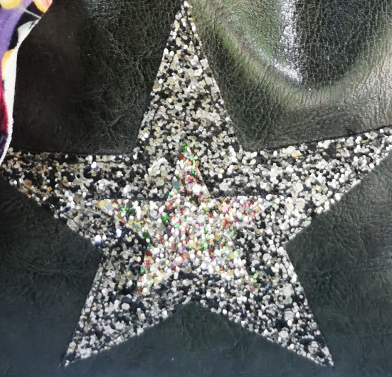 Sac baluchon en simili & gros nœud – Image 2