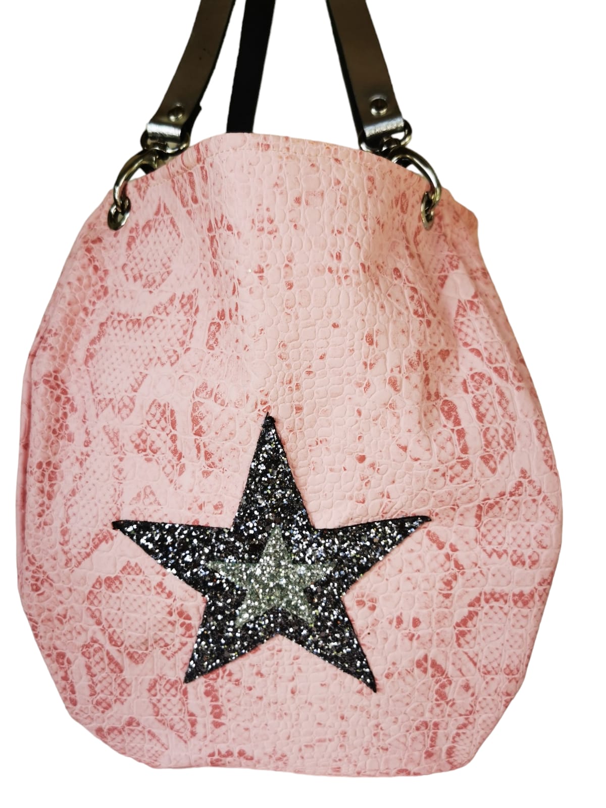 Sac baluchon simili et fausse fourrure... – Image 5